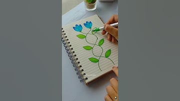 Mind Map 🌺💙✨ School projects decoration ideas #shorts #ytshorts