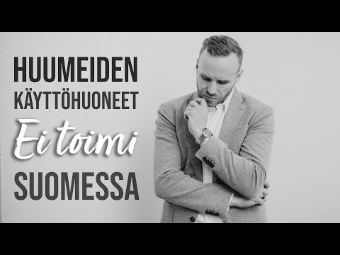 HUUMEIDEN käyttöhuoneet EI toimi Suomessa