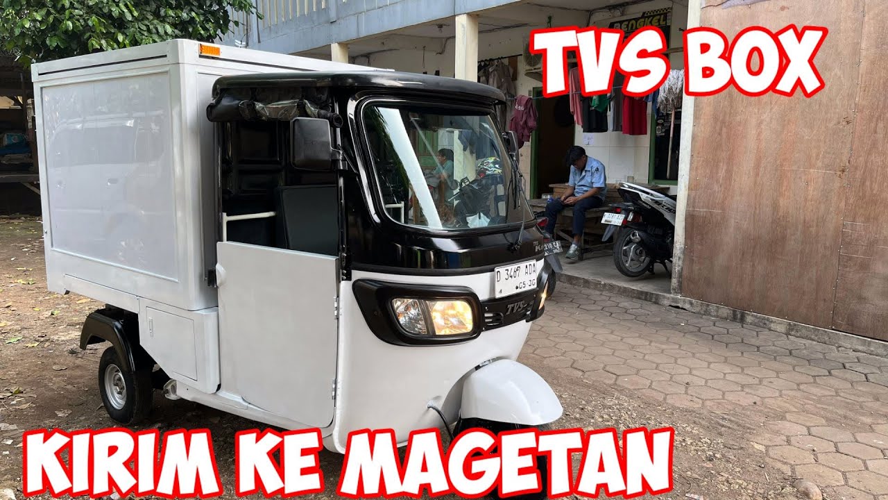 ALHAMDULILLAH TVS KING KARGO BOX MELUNCUR KE MAGETAN