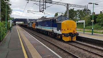 Trains at Acton Bridge 15/6/2021 (featuring 37s, 66s, 70s, 88s, 90s & 325s)