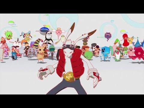 Summer Wars Official English Clip King Kazma Meets Love Machine For A Fight In Oz Youtube