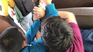 Boy Fight In School Bus