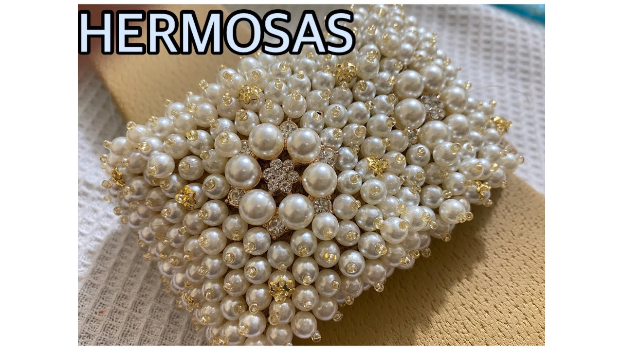 COMO DECORAR SANDALIAS CON PERLAS/how to decorate sandals with pearls