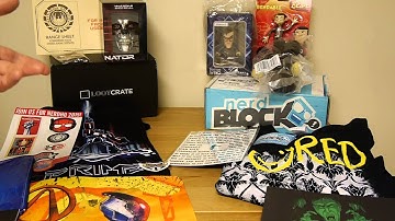 Loot Crate Vs. Nerd Block: June 2015 Edition