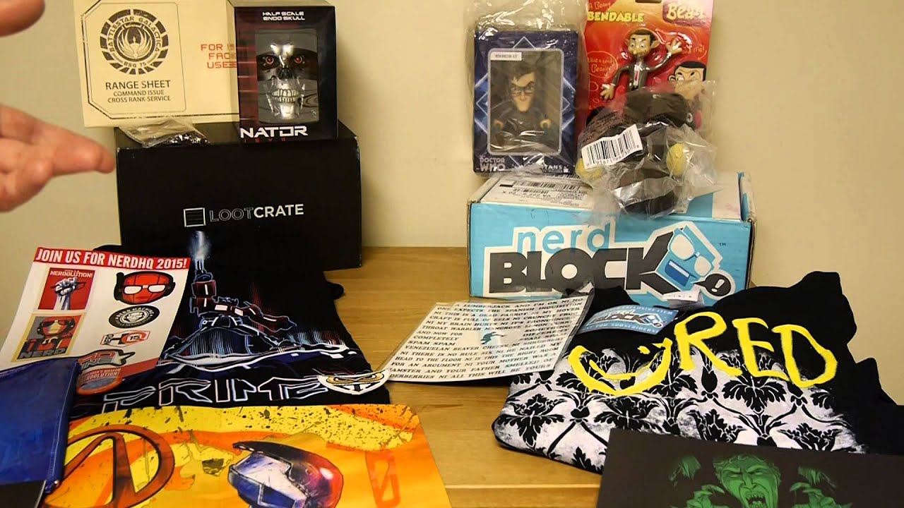 Loot Crate Vs. Nerd Block: June 2015 Edition