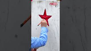 Touching! #500 students repaint red ink on the tombstones of Red Army martyrs Touching! #500 students repaint red ink on the tombstones of Red Army martyrs