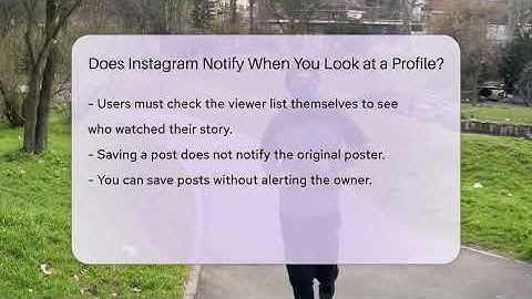 Does Instagram Notify When You Look at a Profile? - Everyday-Networking
