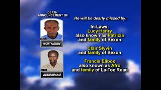 Vincent Narcisse ~ Long Obituary