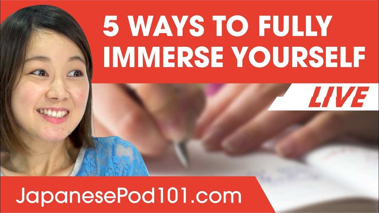 5 Ways to Immerse Yourself in Japanese Without Leaving Home! - YouTube