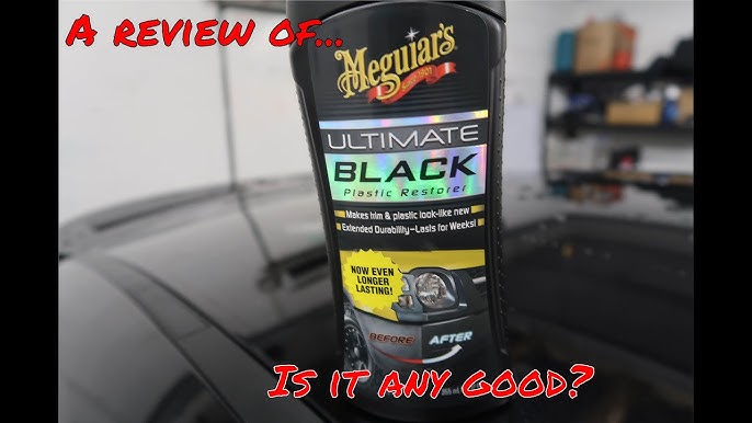 Renova Plásticos Ultimate Black Plastic Restorer Meguiars - Maria do Carro  