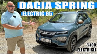 Dacia Spring Electric 65 Test Sürüşü // En Ucuz Elektrikli Otomobil