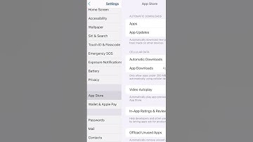 How to turn Offload Unused apps in settings