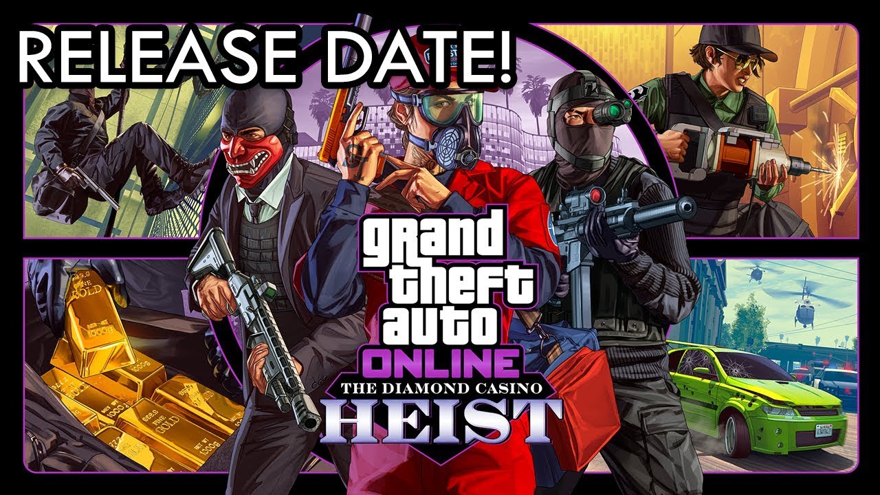 GTA Online CASINO HEIST DLC Release Date and Info!