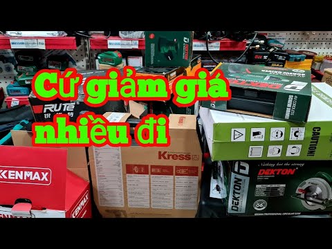 Video Sale Rất Nhiều Mẩu Giảm Quá Sâu |Máy Xây Dựng Hồng... - youtube