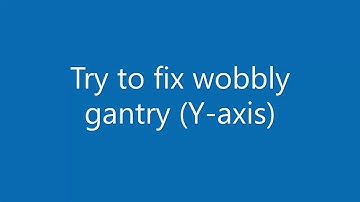 Fix gantry problem Y axis