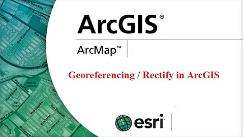Georeferencing in ArcGIS II How to Georeferencing in ArcMap II Rectify Map in ArcGIS