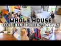 TWO DAY WHOLE HOUSE CLEAN DECLUTTER & ORGANIZE WITH ME 2020! CLEANING MOTIVATING