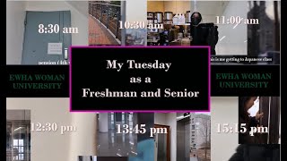 [INT'L STUDENT VLOG] My Tuesday as a Freshman and Senior