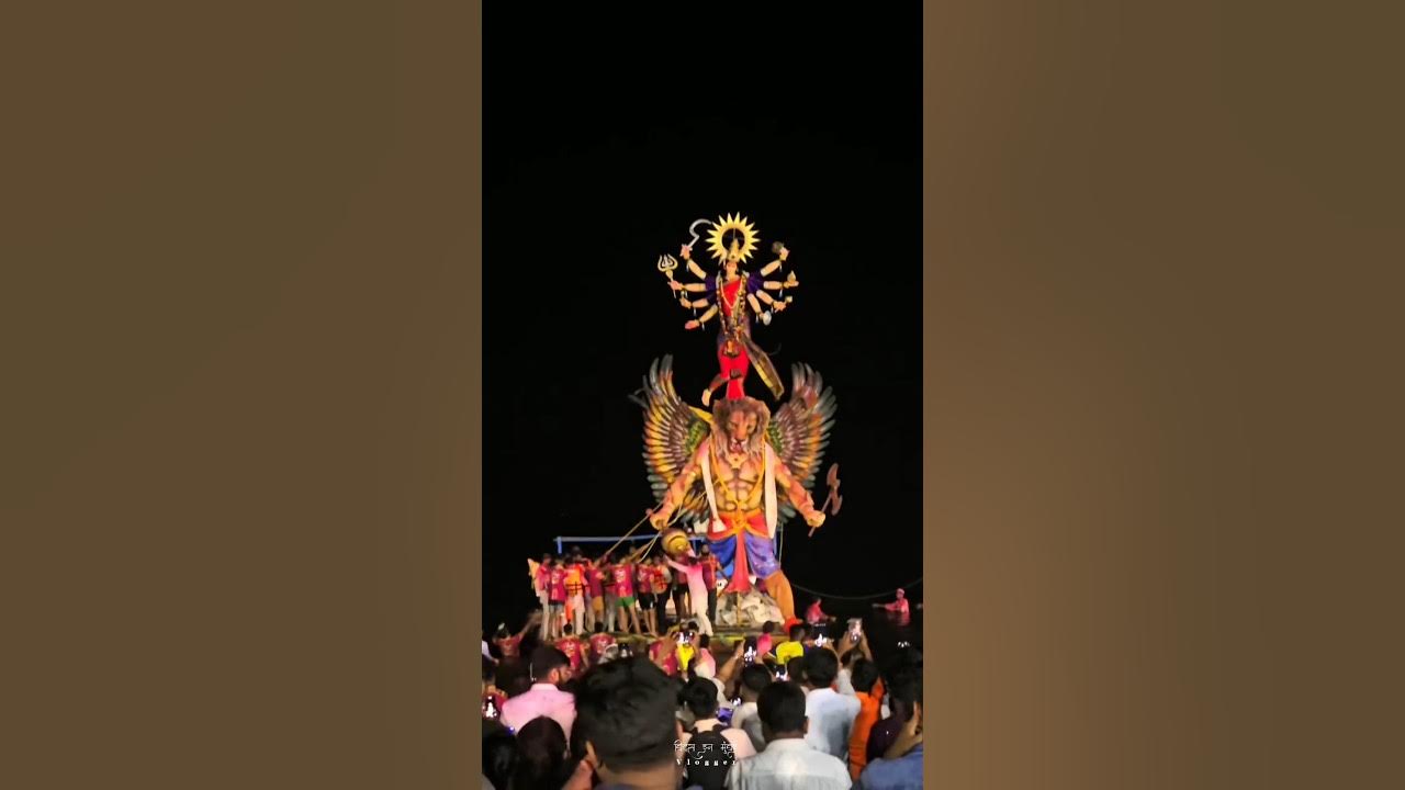 Khetwadi chi aai visarjan 2024 navratri durgamaa shorts YouTube