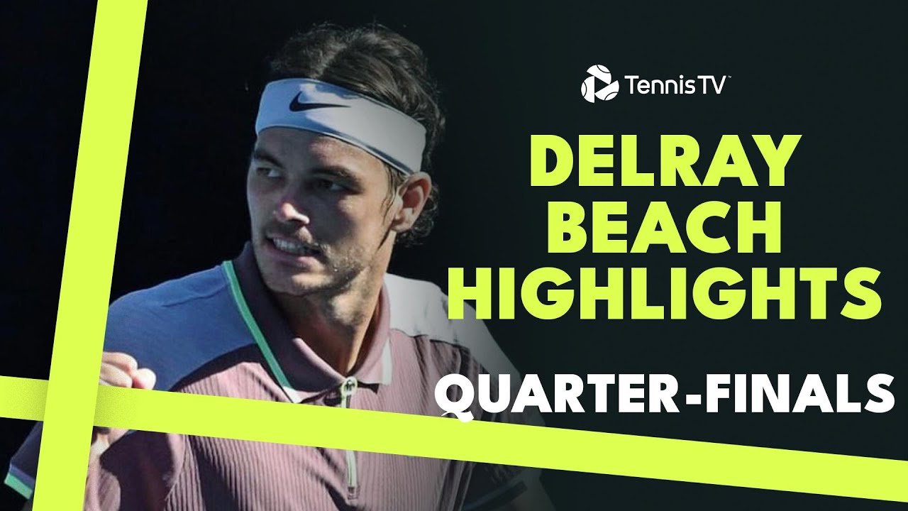Stunning Extended Highlights: Home Favourites Fritz & Paul March Into Delray Beach 2026 Qfs Background Collection Stunning Extended Highlights: Home Favourites Fritz & Paul March Into Delray Beach 2026 Qfs Background Collection