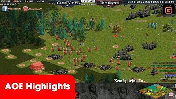 AOE Highlights - Tất cả những gì tinh tế nhất của AOE đời 4 đều xuất hiện cùng Sẻ ở trận này