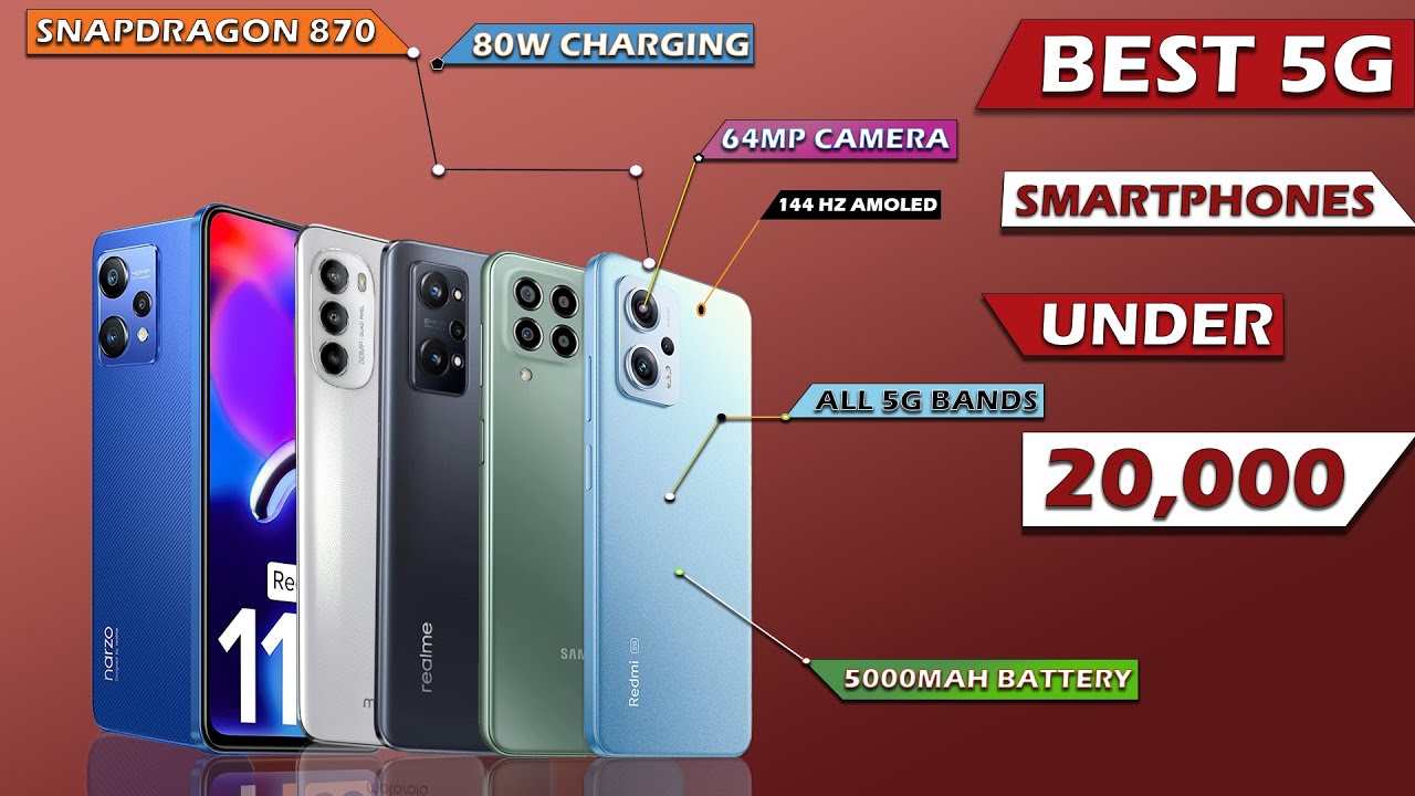 Top 5 Best 5G Smartphone Under 20000 in May 2023 | Best Mid-Range ...