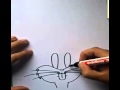 تعلم رسم شخصيات كرتونيه (الارنب) Learn to draw cartoon characters