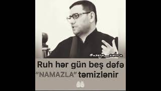 Hacı Şahin Namaz Niyə Vacibdi? Status Üçün Yazılı Maraqlı Dini Video 2021 Yeni Moizə Xütbə