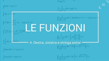 Le Funzioni Sinistra, Destra e Stringa.Estrai - Excel Facile