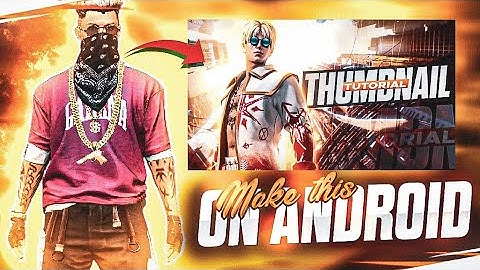 How to make livestream thumbnail in pscc // trending free fire thumbnail by notify gfx  // Part - 2