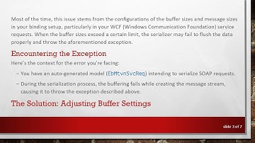 Resolving the Error Flushing XmlSerializer Buffer in .NET Core SOAP Requests