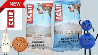 CLIF Bar Energy Bar: Cookies & Crème and Blueberry Almond Crisp Review