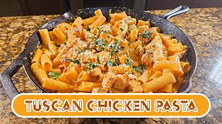 Creamy Tuscan Chicken Pasta (Delicious and Indeed Creamy)