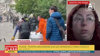 RUSSIE : FRAPPE UKRAINIENNE SUR LES INFRASTRUCTURES CIVILES À BELGOROD