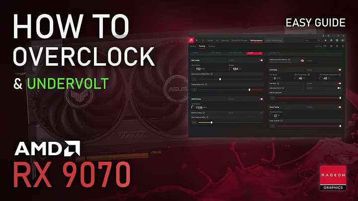 How to Overclock & Undervolt RX 9070 | ADRENALIN 2025 Easy Tutorial