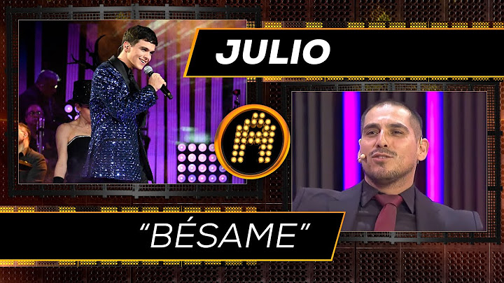 ¡Julio deslumbró en la final de La Academia con la canción "Bésame"! | La Academia 2024