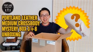 Portland Leather Mystery Box Unboxing | Medium Crossbody Totes 3+8