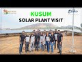 SLnko's KUSUM Solar Plant Visit
