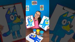 He Stole the Blue paint, But She know How to Draw Bluey