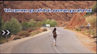🎤 | Cover Song by Prachi The Singing Soul | Ye Zameen Ga Rahi Hai Unwind Karaoke Prajakta Shukre |