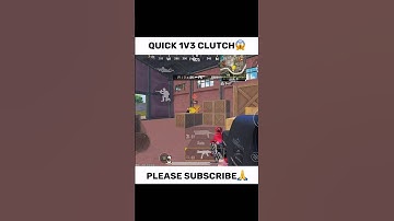 Quick 1v3 Clutch😱 #shorts #short #shortvideo #bgmi #pubg #pubgmobile #bgmishorts #viral