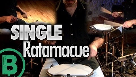 Single Ratamacue - Drum Rudiment Lessons