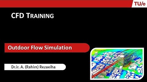 CFD Training - Simulation of flow around a building using ANSYS (P2/3)