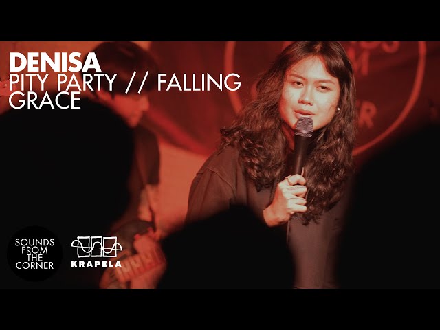 Denisa - Pity Party // Falling Grace | Sounds From The Corner Live #121 class=