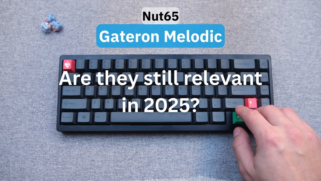 Still the best clicky switch? | Gateron Melodic | NUT65 | sound test