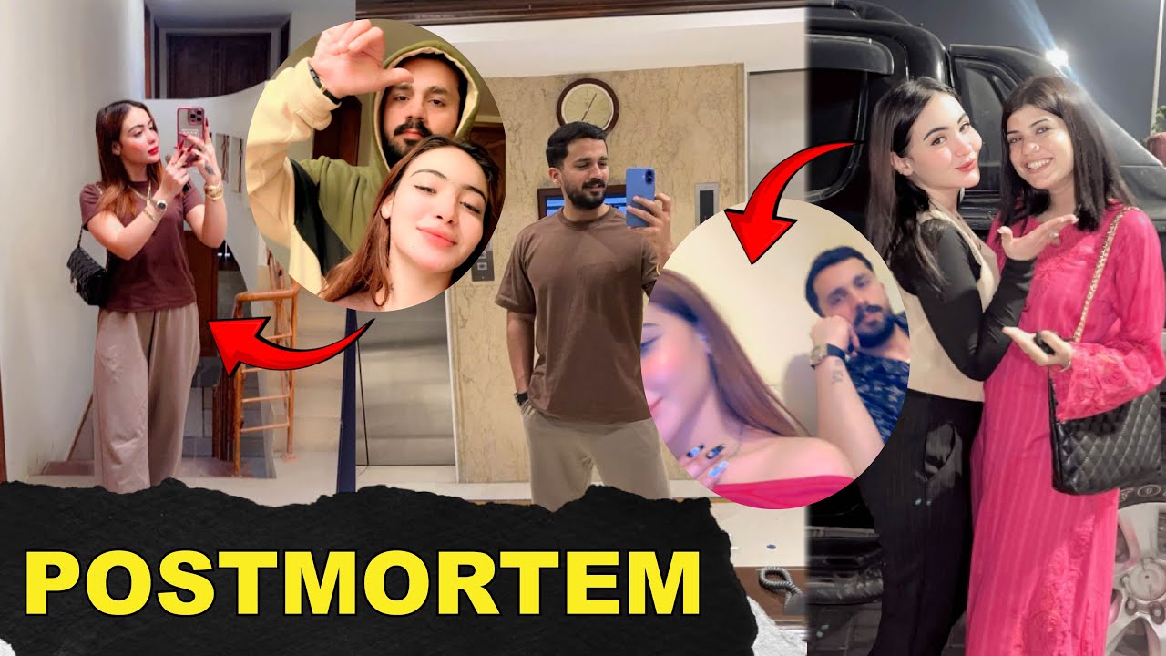 P0st-M0rtom Vlog | Fatima Khan and Rajab Butt Issue | Ayesha Jutt Vlog | #trending #rajabfamily