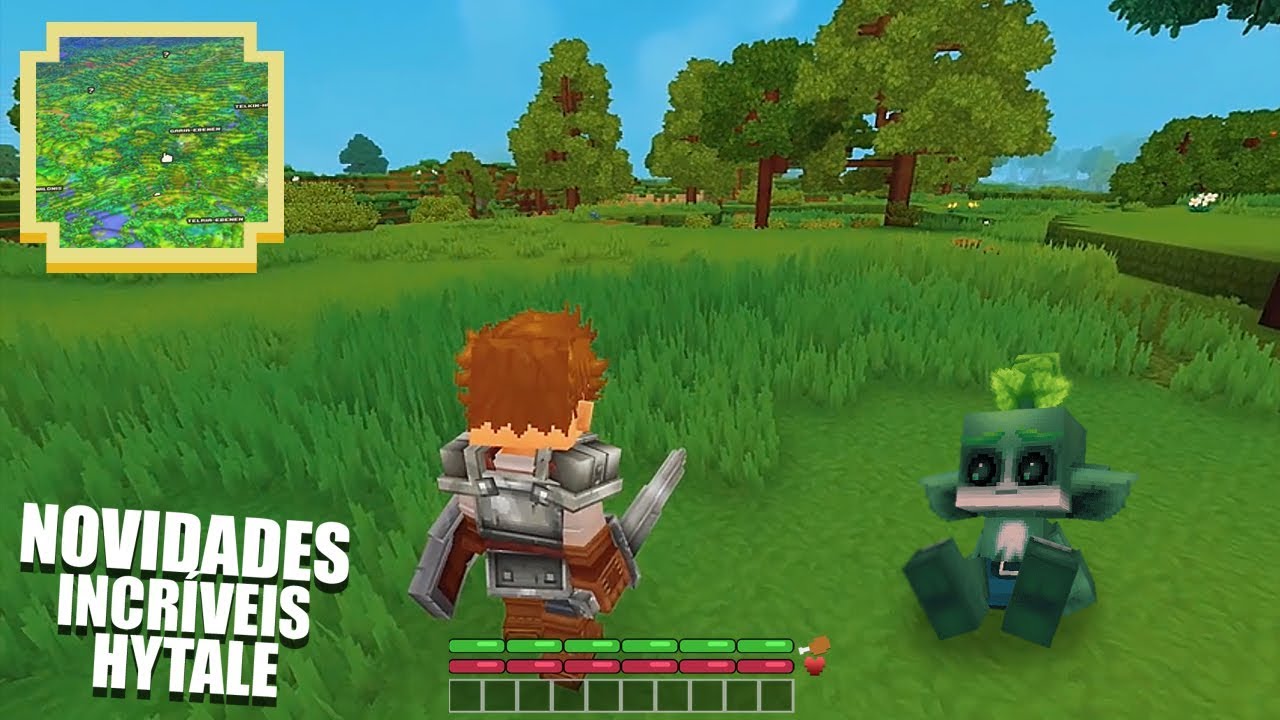 mikhaela mahony NOVIDADES INCRÍVEIS DE HYTALE! * este jogo irá DESTRUIR MINECRAFT? *