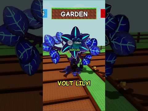 New Volt Lily in Grow a Garden