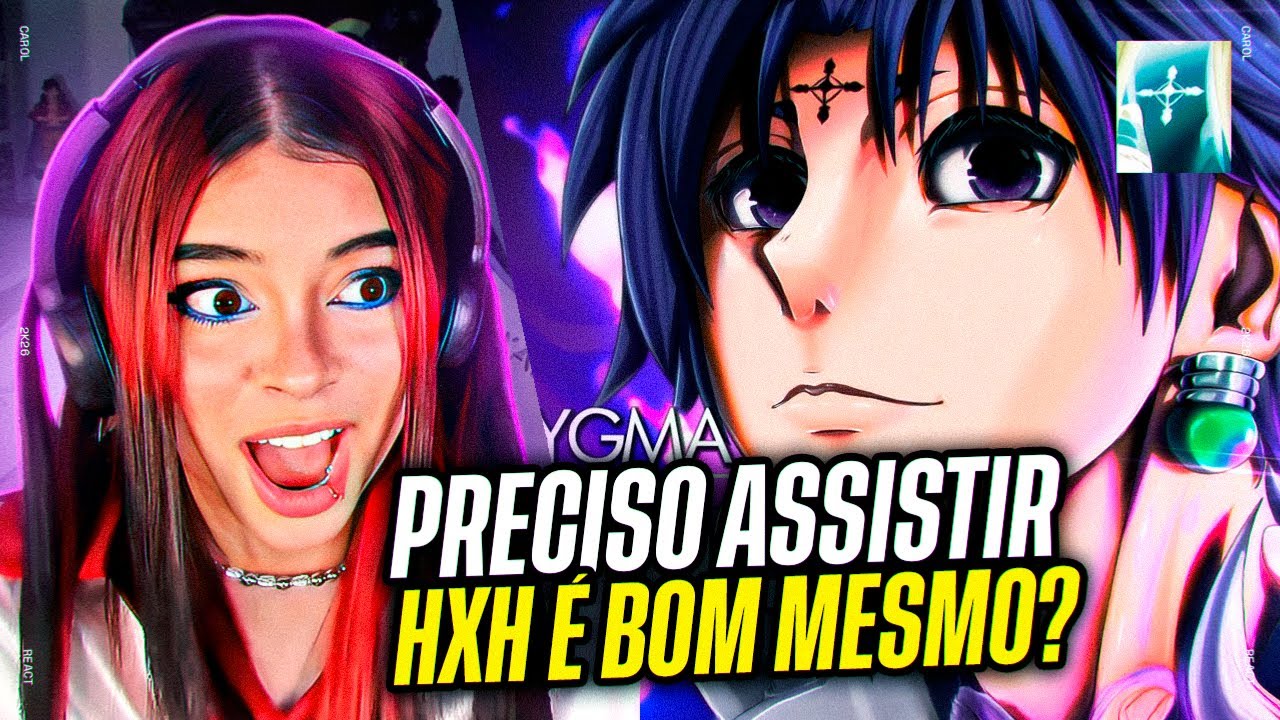 React Cah | O Sol e a Lua | Chrollo Lucilfer (Hunter x Hunter) | Enygma