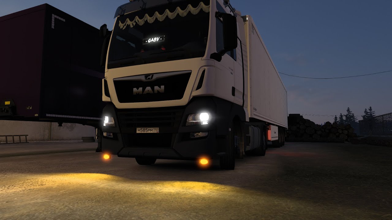 Euro Truck Simulator 2. Выполняем сложный контракт на VTC Panel
